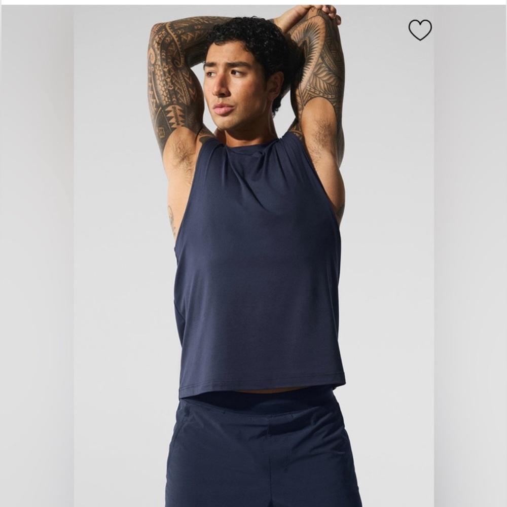 ALO Yoga Men’s “Conquer” Muscle Tank (M) *BESTSELLER* - Picture 2 of 8
